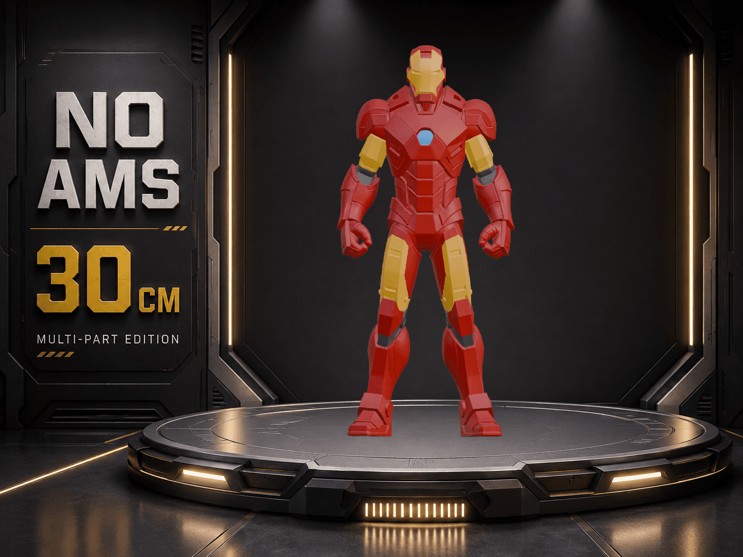 Iron Man – 30cm No AMS Edition MakerWorld project cover