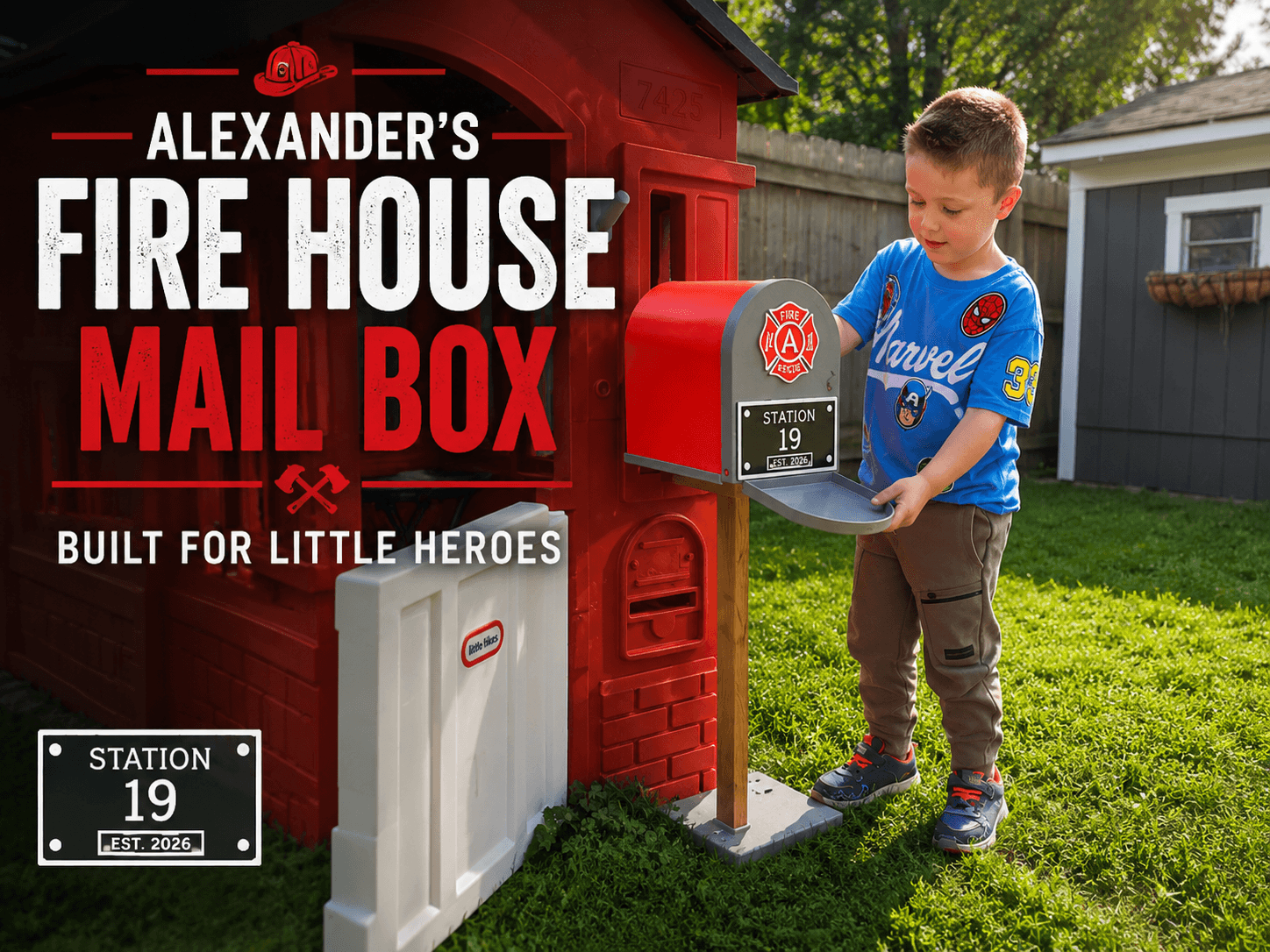 Station 19 Firehouse Mail box MakerWorld project cover